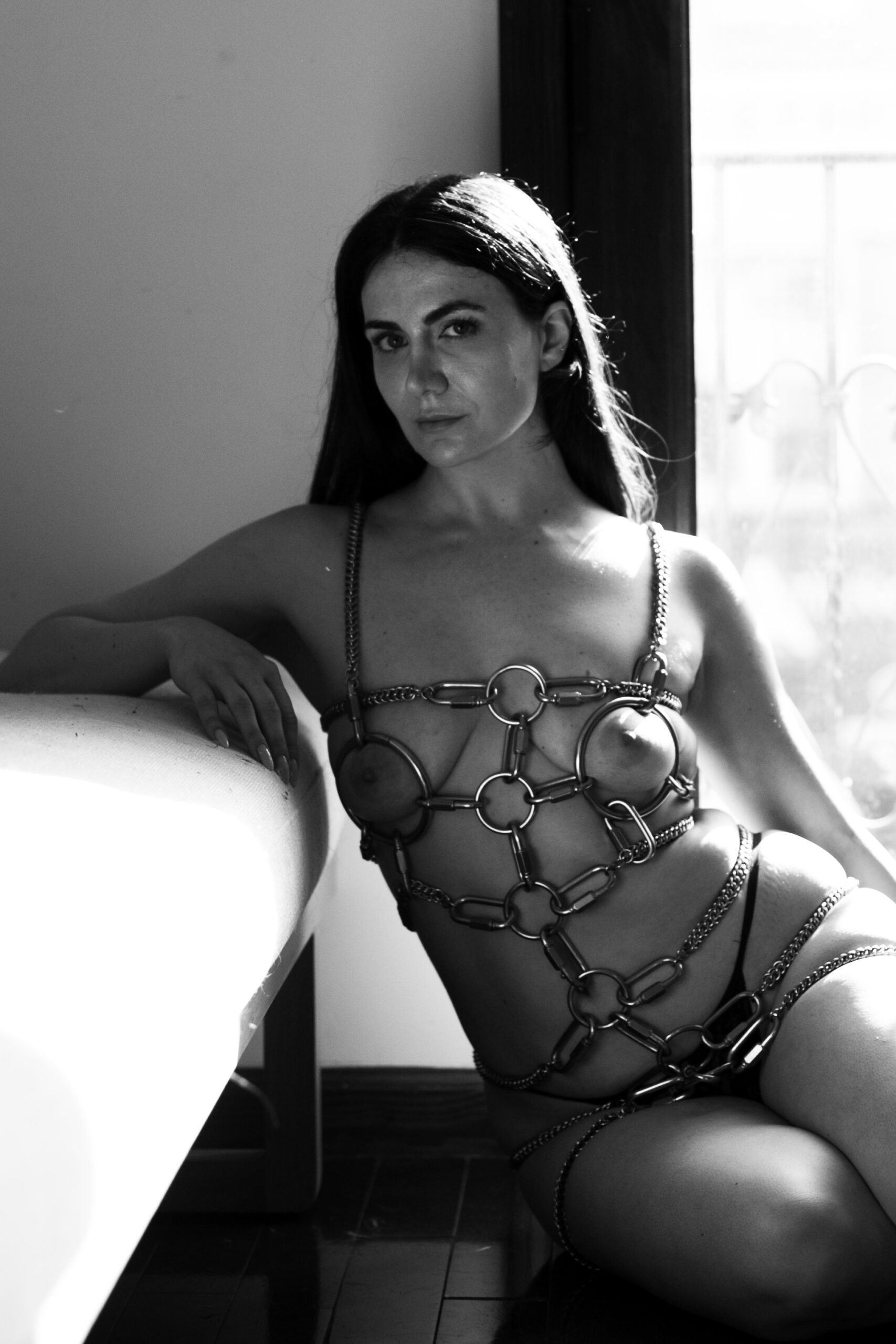 "caged in" CORSET MINI DRESS - Image 3